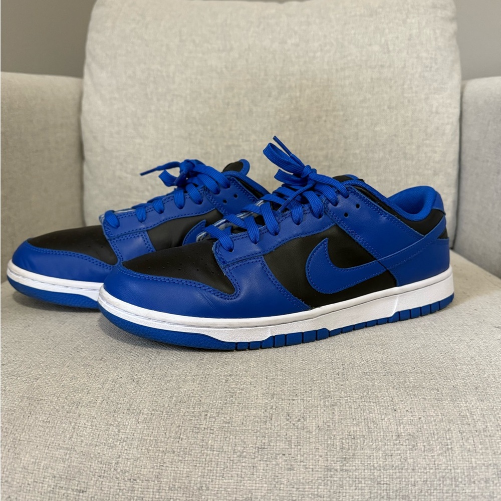Pre-loved Nike dunk Hyper cobalt size 10 mens.